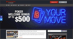 Desktop Screenshot of bovadapoker.com